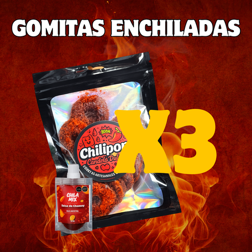 3 Gomitas Enchiladas