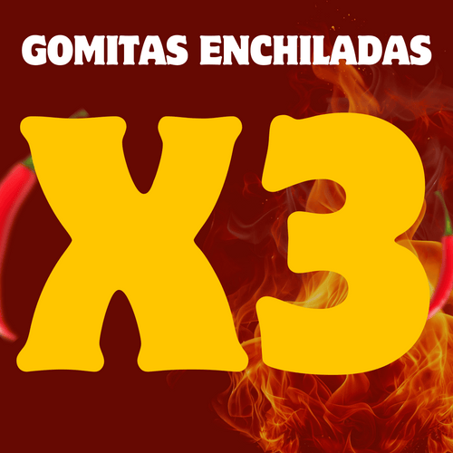 3 Gomitas Enchiladas